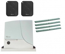 Комплект привода NICE ROX1000KIT/ROA8 до 6 м. для откатных ворот