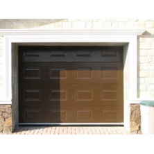 Секционные ворота DoorHan 2700*2450*300, цвет - коричневый